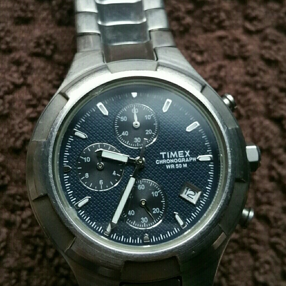 TIMEX CHRONOGRAPH MEN'S WATCH JAPAN MOVEMENT